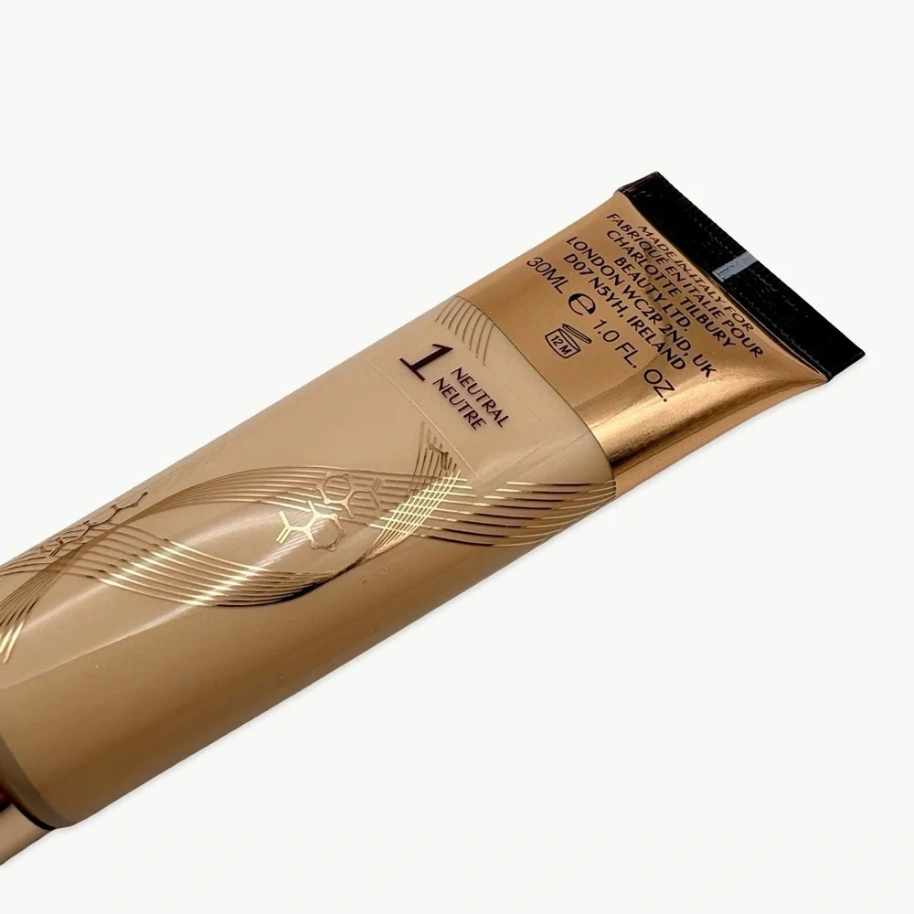 Charlotte Tilbury Beautiful Skin Foundation 1 Neutral 30ml New In Box